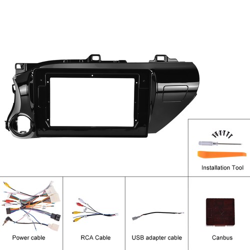 8+128G 10" Car Stereo Radio Android 13 For Toyota Hilux 2016-2018 GPS Carplay BT - Picture 11 of 15