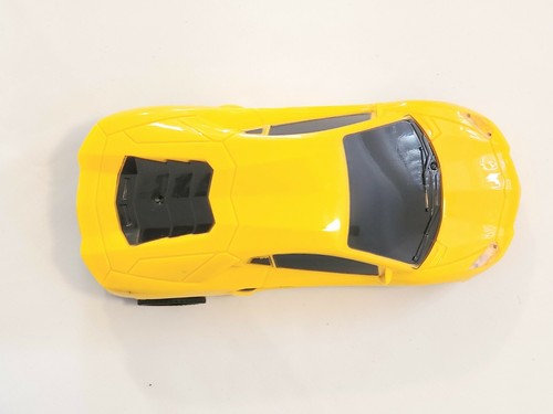 Remote Control Race Car Toy with1:20 scale with light and yellow color and 3+ - Picture 3 of 12
