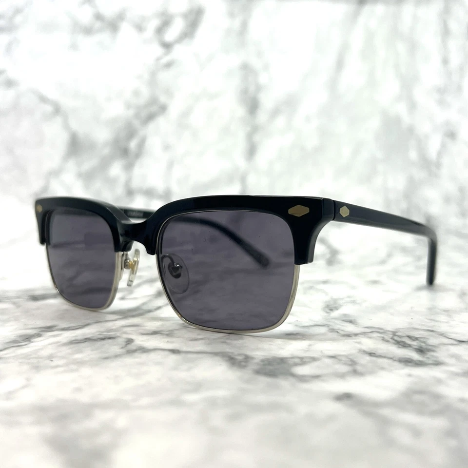 Raen redford черный + серебро солнцезащитные очки черный женщин поляризованный прямоугольник - Изображение 2 из 4