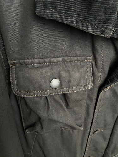 Vintage Diesel Waxed Jacket Men Brown Rare Avant Garde Y2K Casual Large - Picture 7 of 23