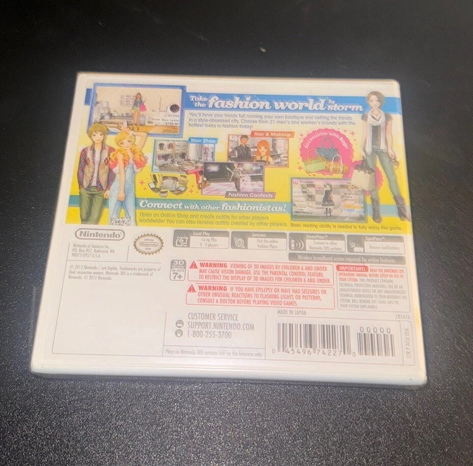 Style Savvy Trendsetters (Nintendo 3DS)  BRAND NEW / US Version - Image 4 of 4
