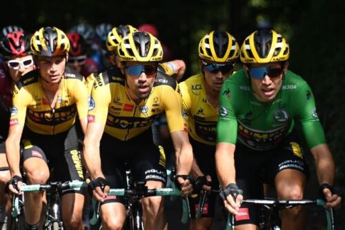 Wout van Aert 2020 green jersey Jumbo vendre Visma - rider issue cycling