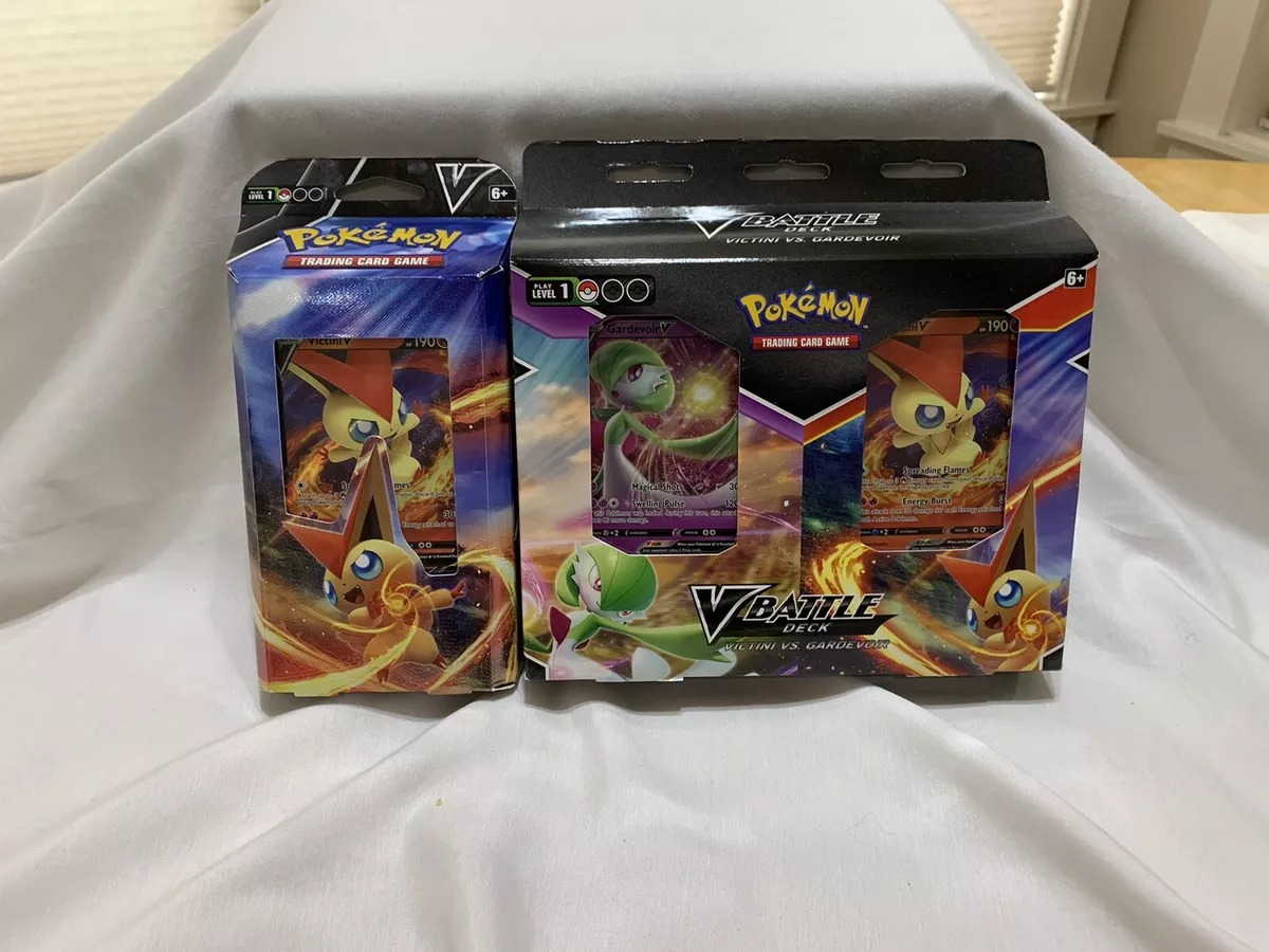  Pokémon TCG: V Battle Decks: Victini Or Gardevoir Box