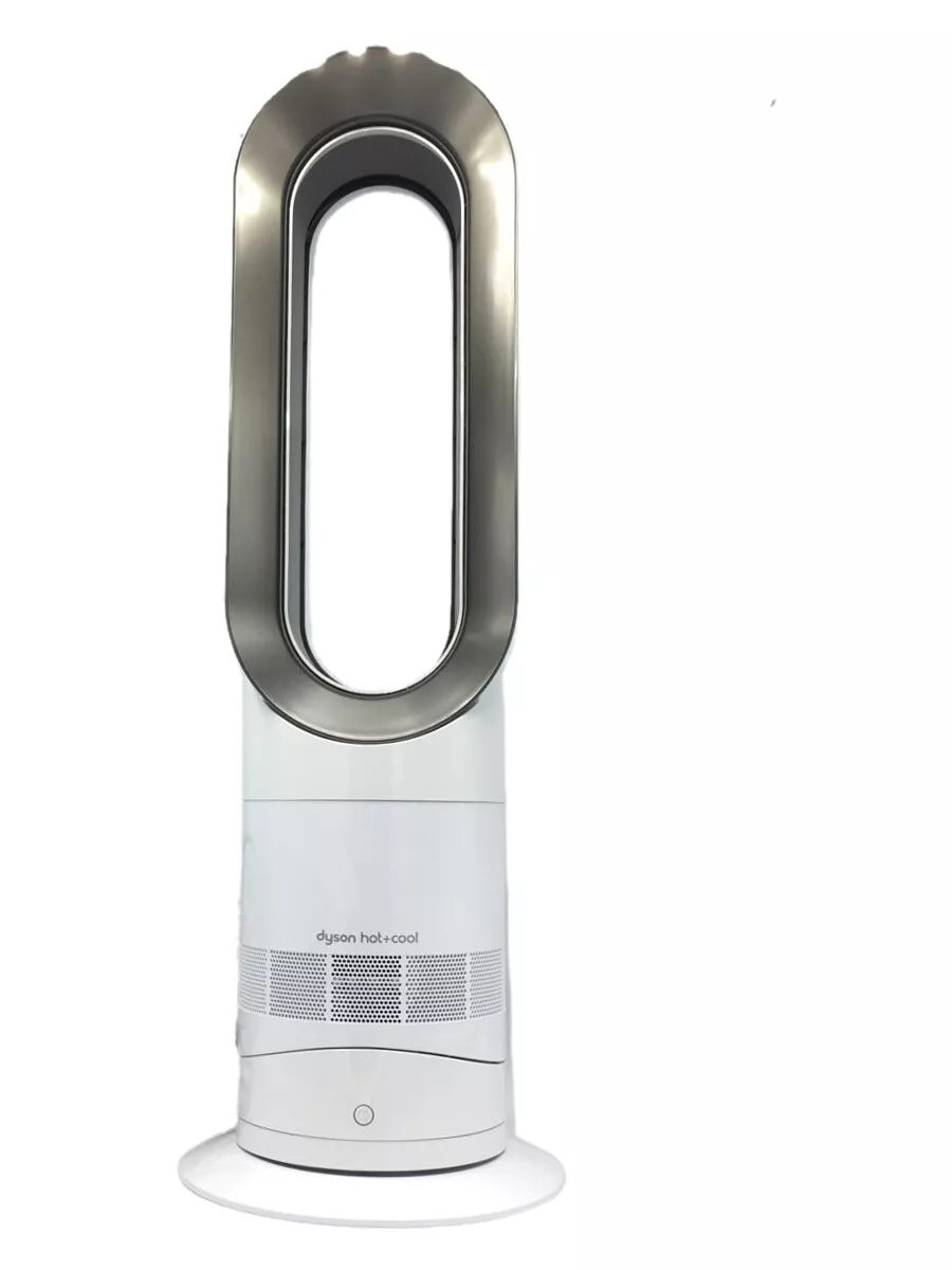 Dyson AM09 Hot & Cool Jet Focus Fan Heater- White/Silver