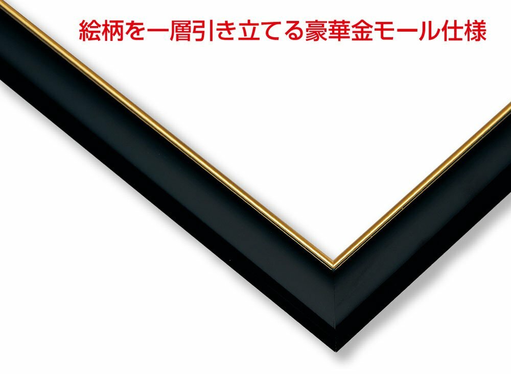Wooden Puzzle Frame Gold Mall Black (51 x 73.5cm) F/S | eBay