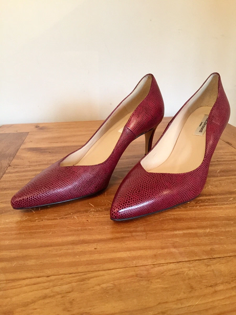 Lk bennett burgundy best sale shoes