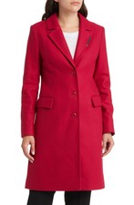 Ted Baker Remmiey Wool Cashmere Blend Dressy Straight Crombie Coat Heritage 2 10