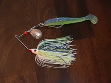Sims Tackle 3/8oz. Spinnerbait / Swimbait Predator Sexy Shad w/Nickle Blade