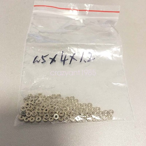 100pcs 1.5*4*1.2mm 681XZZ Miniature Toy Jewelry Bearings Double Shielded Ball - Picture 3 of 7