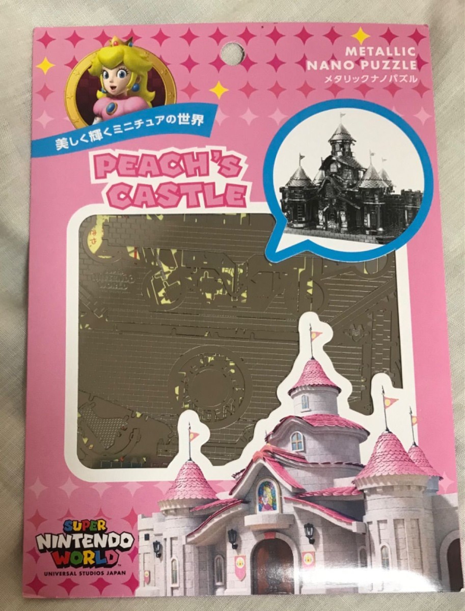 USJ NINTENDO Mario Metallic nano puzzle Princess Peach Universal
