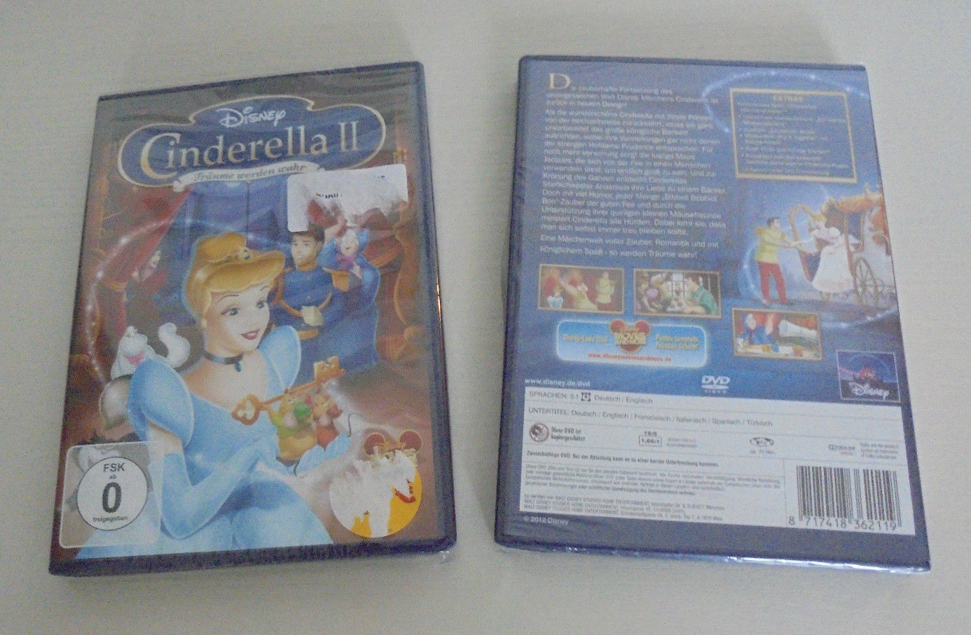 Walt Disney - Cinderella Teil 2 - DVD Neu OVP D10 - Bild 2
