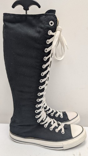 CONVERSE CHUCK TAYLOR ALL STAR XXHI ZIPPER KNEE HIGH UK8 WUK10 EU41. 1V708 KN088 - Bild 7 von 11