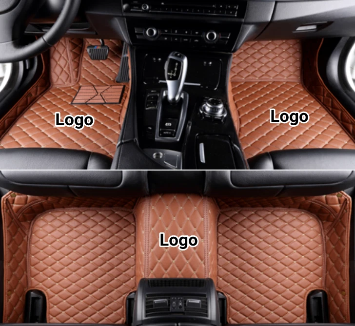 For Toyota 4Runner 2 Rows Car Floor Carpet Mats All Weather Front & Rear Pads - Image 3 of 4