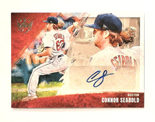 2022 Panini Diamond Kings DK Signatures #36 Connor Seabold RC Autograph Red Sox