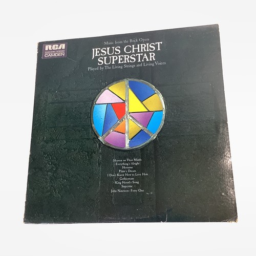 Jesus Christ Superstar Rock Opera Music Record Played By Living Strings Voices