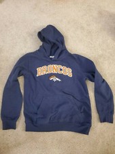 Denver Broncos Hoodie Sweat Shirt Youth Large