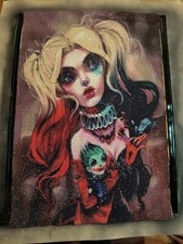 Brand new diamond painting kit Harley Quinn. NOT ORIGINAL KURTIS RYKOVICH
