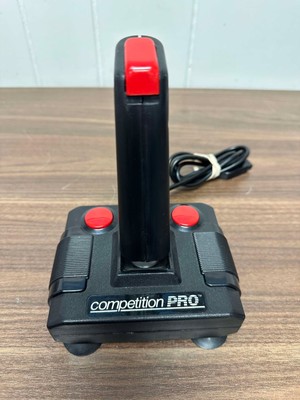 Competition Pro Wired Joystick For Atari 2600 Vintage Very Good