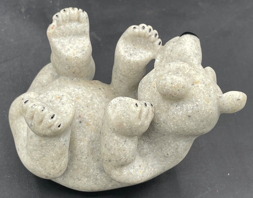 Quarry Critters Polar Bear 41429 Dated 2001 Resin Second Nature Design - Picture 4 of 7