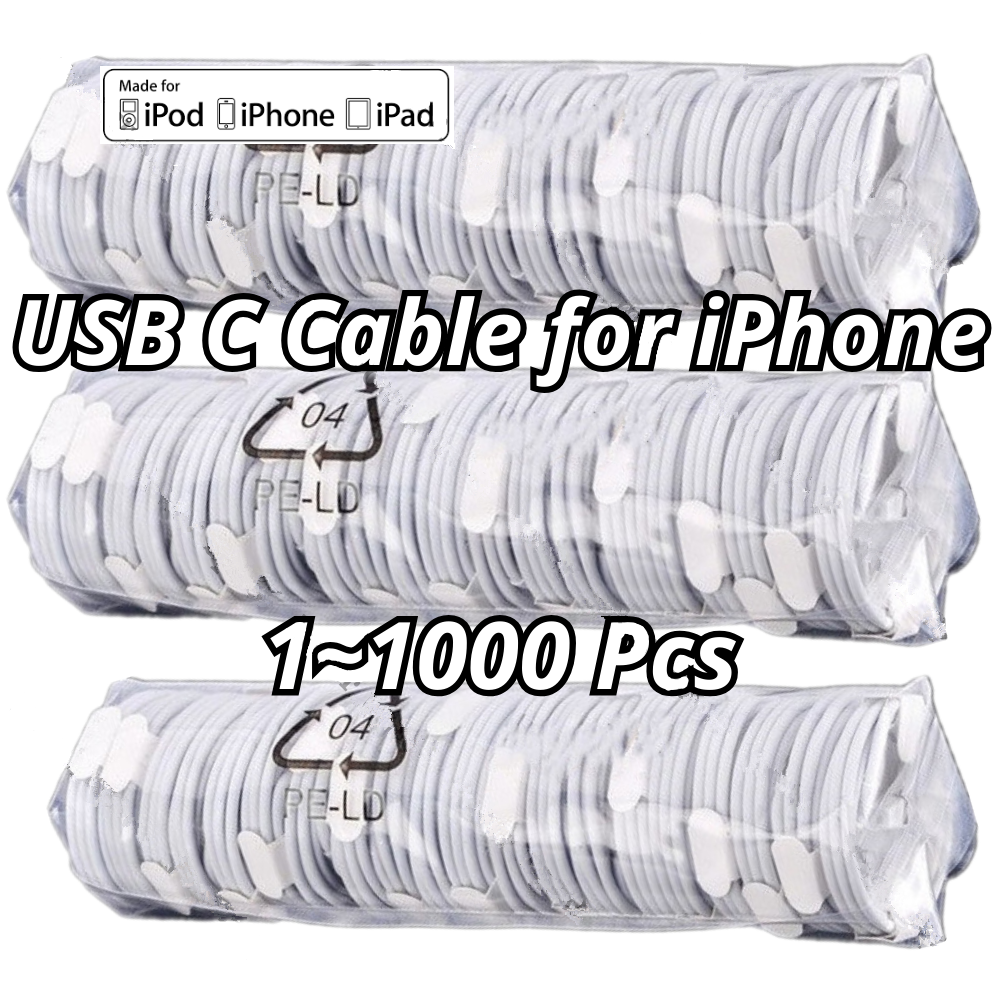 Wholesale Lot Fast Charger USB C Type-C PD Cable For iPhone 14 13 12 11 Pro Max