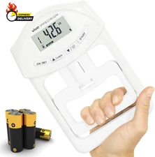Grip Strength Tester - Hand Grip Dynamometer - Handheld Digital Grip Measurement