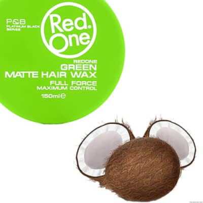RedOne Matte Hair Wax, Green