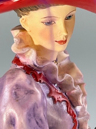 Figura de dama Thomas Kinkade retratos de estilo y Grace Tea at Three 2006 (A) - Imagen 2 de 9