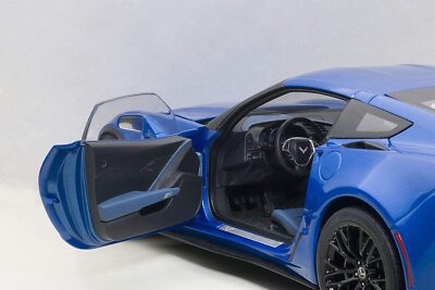 Autoart 1/18 Chevrolet Corvette (C7) Z06 (Blue) Completed | eBay