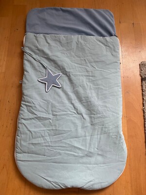 baby fußsack für kinderwagenschale blau Frühling / Herbst 