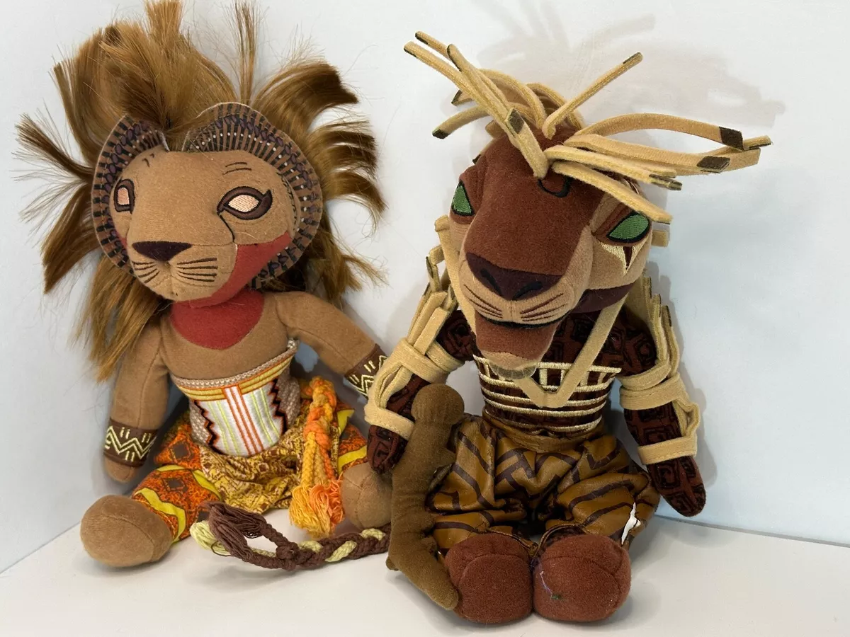 Lion king on sale broadway stuffed animals