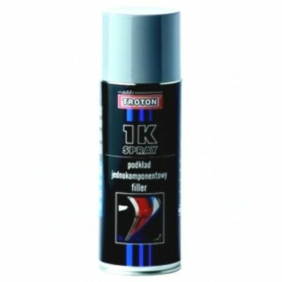 1K PRIMER GRAU 1 x 400ml ACRYL Füller GRUNDIERUNG SPRAY HAFTGRUND AUTO TROTON