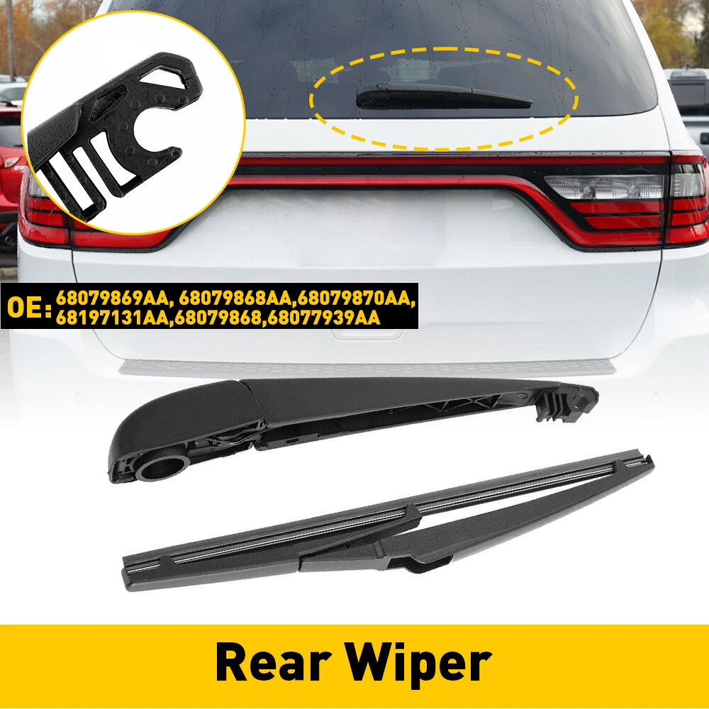 HOW TO REPLACE REAR WINDOW WIPER AND WIPER ARM ON DODGE