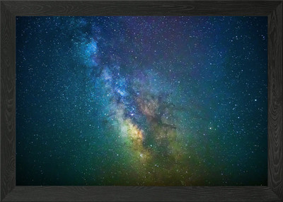Nebula Space Framed Wall Art Poster Canvas Print Picture