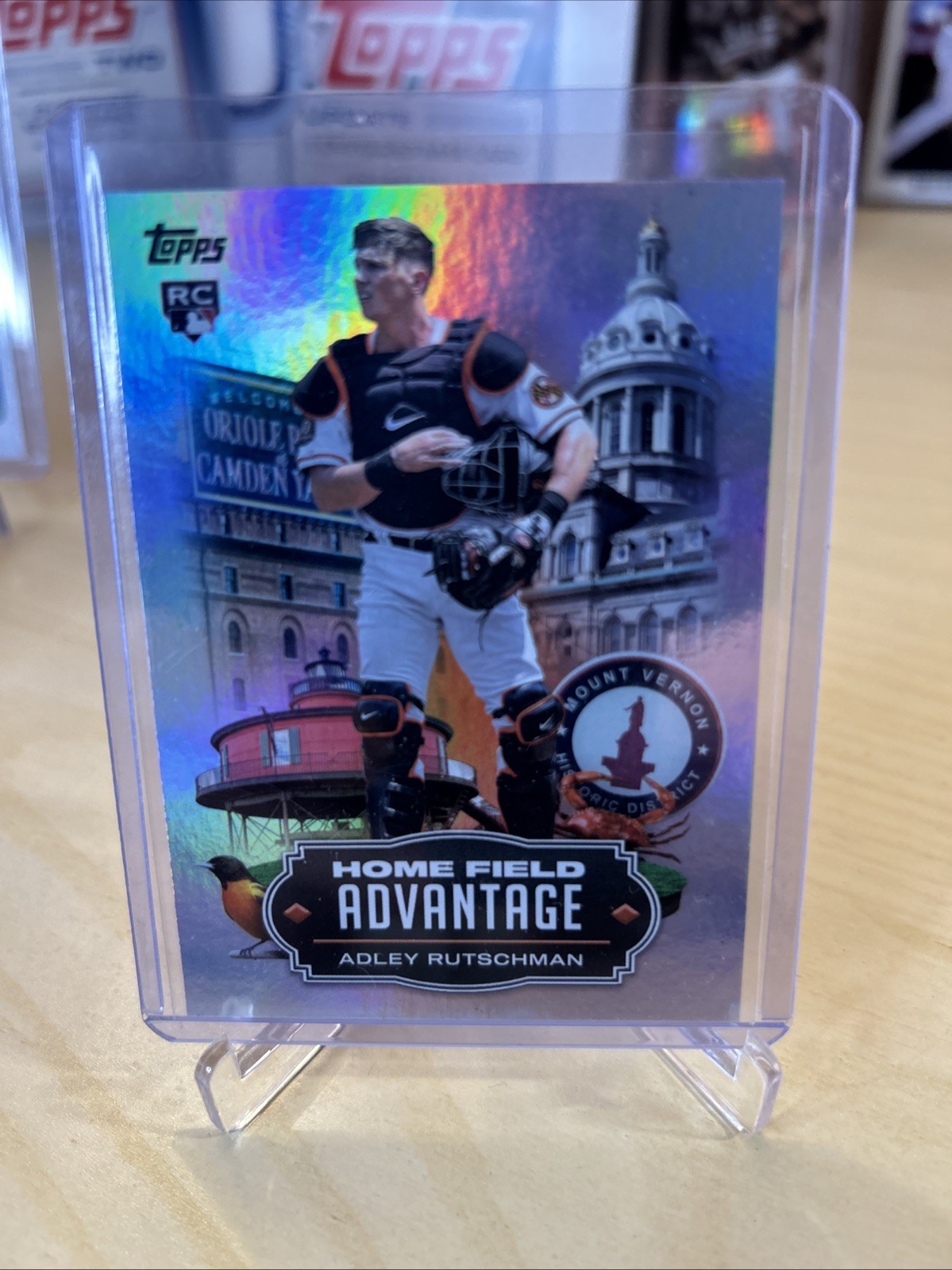 2023 Topps Series 1 - Home Field Advantage Adley Rutschman #HA-8 (RC)
