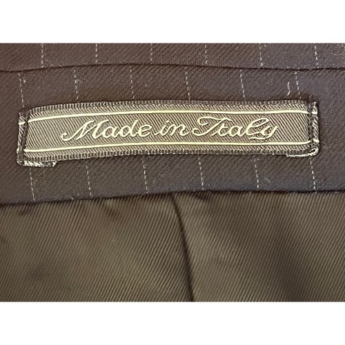 Salvatore Ferragamo 100% Wool Black Blazer/Jacket Men’s Size L - Made in Italy - Picture 5 of 12