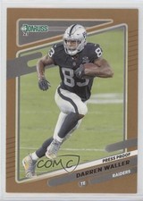 2021 Panini Donruss Press Proof Bronze Darren Waller #88 d0l
