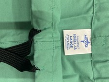 Medline Scrubs Set Pants And V Neck Shirt Green Size Large