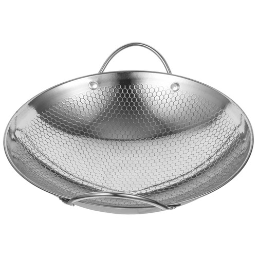 Honeycomb Non-stick Dry Pot Steamer for Cooking Small Stainless Steel - Picture 7 of 11