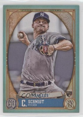 2021 Topps Gypsy Queen Turquoise 182/199 Clarke Schmidt #195 Rookie RC 11vc
