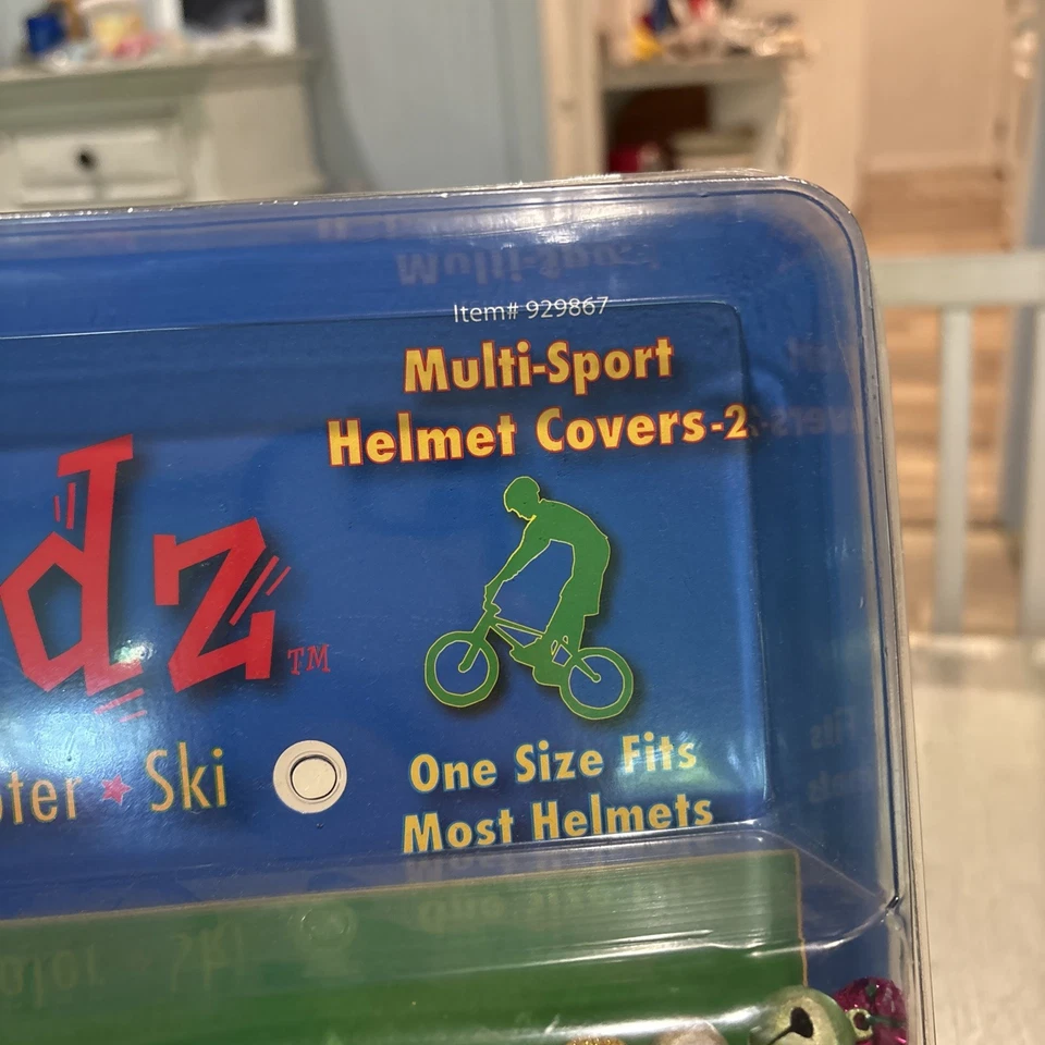 Helmet Headz Multi-Sport kids Helmet Covers 2 OSFA Puffer Fish & Jester~NEW - Image 4 of 4