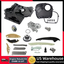 Fits VW Jetta GLI GTI A4 2.0 TSI 2009-2015 CCTA Engine Timing Chain & Cover Kit