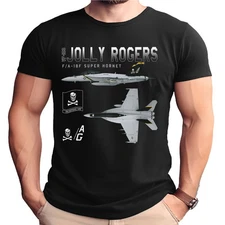 Jolly Rogers VFA-103 F-18 Schematic Style Shirt
