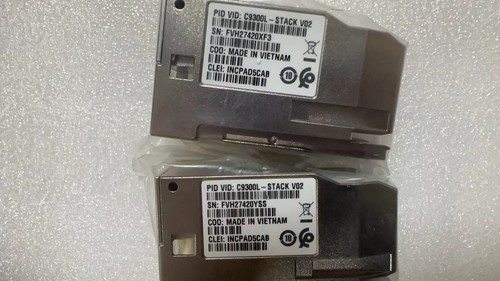 New Cisco C9300L-STACK-KIT+STACK-T3-50CM Stacking Kit for C9300 Series Switches - Afbeelding 3 van 4