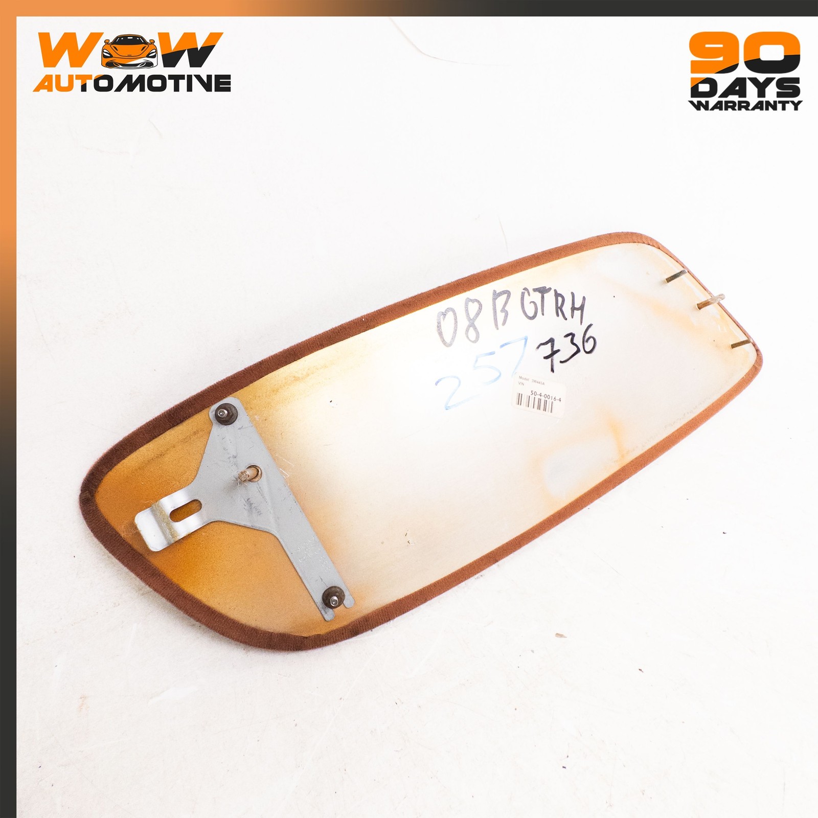 07-11 BENTLEY CONTINENTAL GTC GT REAR RIGHT PASSENGER SIDE DOOR PANEL TRIM OEM