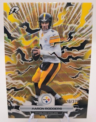 2026 Topps Resurgence Aaron Rodgers Bronze Surge #'d 320/375 - Steelers 🏈
