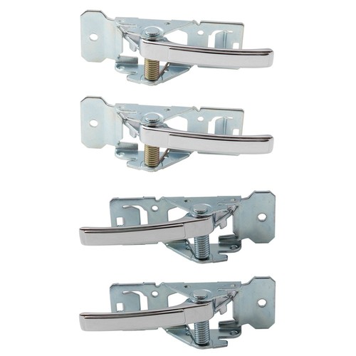 75-96 GM Various Models 4 Pc Set of Chrome Inside Front & Rear Door Handles - Bild 1 von 9