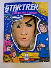 Vintage 1975 Ben Cooper "Mr. Spock" Costume Mask w/Box, size Medium 8-10