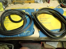 Studebaker 1343218-9 Rear Door Weatherstrip Seals 1959-62 Lark Nos Moulded Studebaker 1343218-9 Rear Door Weatherstrip Seals 1959-62 Lark Nos Moulded