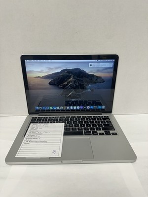 Apple MacBook Pro 13'' Core i7-5th Gen 16GB 512GB SSD A1502 Catalina (No Charger