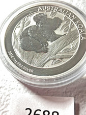 COLLECTABLE 2013P  Australia Silver Dollar 1 Oz Koala 1 dollar Coin 2688 bb4 v3